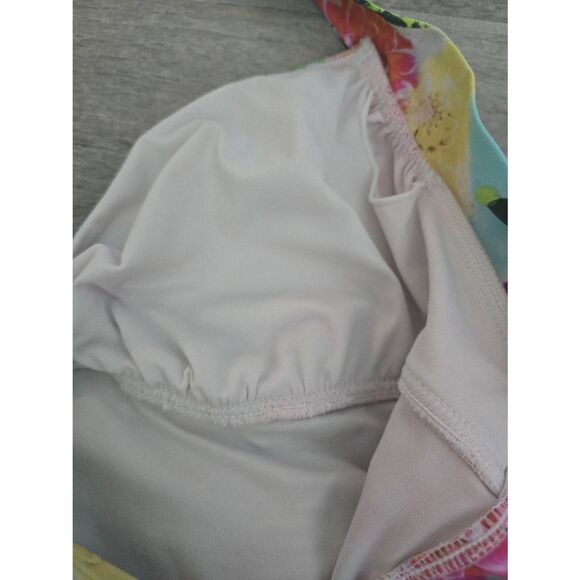 Women's Anthropologie Seafolly One Piece Floral Swimsuit Halter Neck Size US 8 - Picture 7 of 10